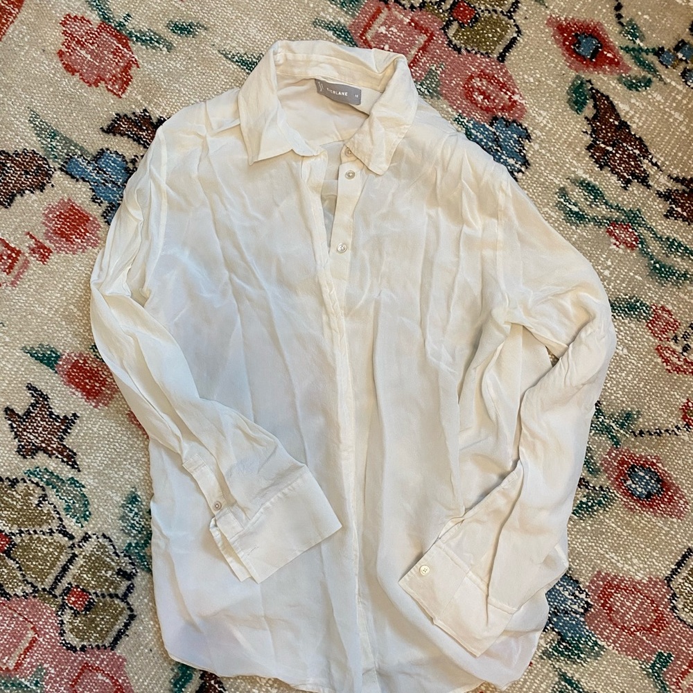 Everlane Clean Silk blouse
